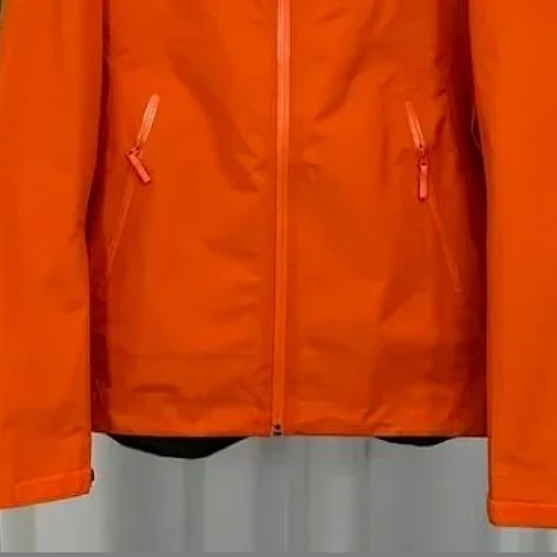 Technical Windbreaker Orange Jacket Outerwear.windbreaker