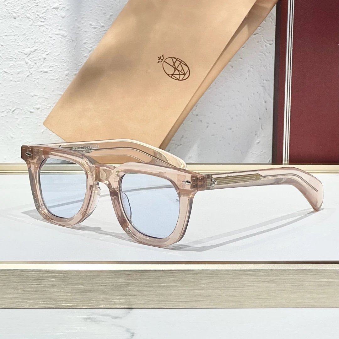 Light Blue Mirror with Pink Frame