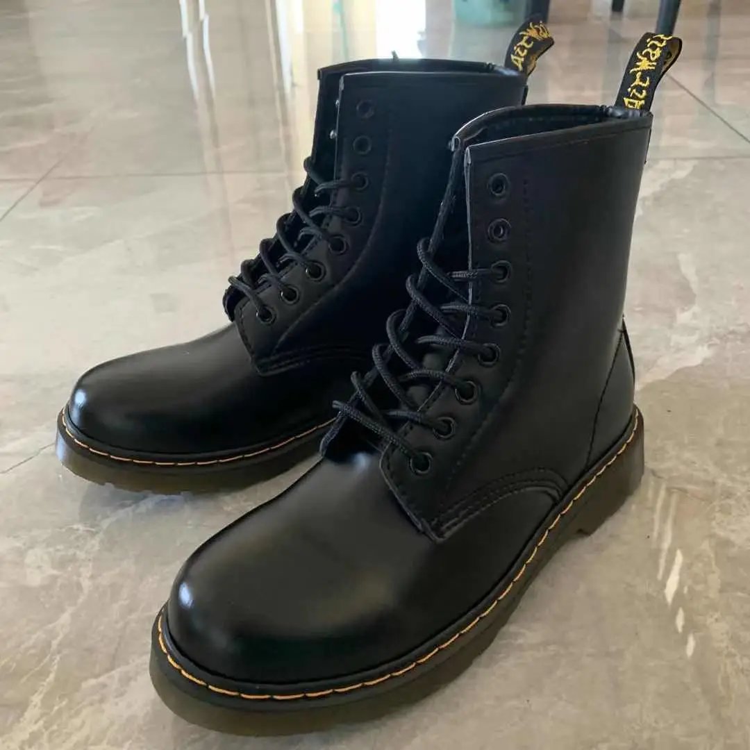 Main promotion for cash payment: Dr. Martin boots, classic 1460, 8-hole glossy leather, genuine leather for couples, men's and women's workwear, Martin shoes