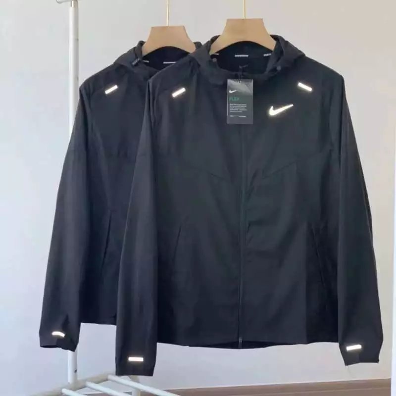 NIKE耐克皮肤衣2025新款防晒衣男女夏季户外运动情侣款超薄透气风衣运动外套6342M-3XL - 135731