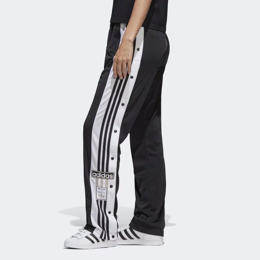 adidas Originals Unisex Side Button Straight Leg Casual Sweatpants Fall 2025, S-2XL