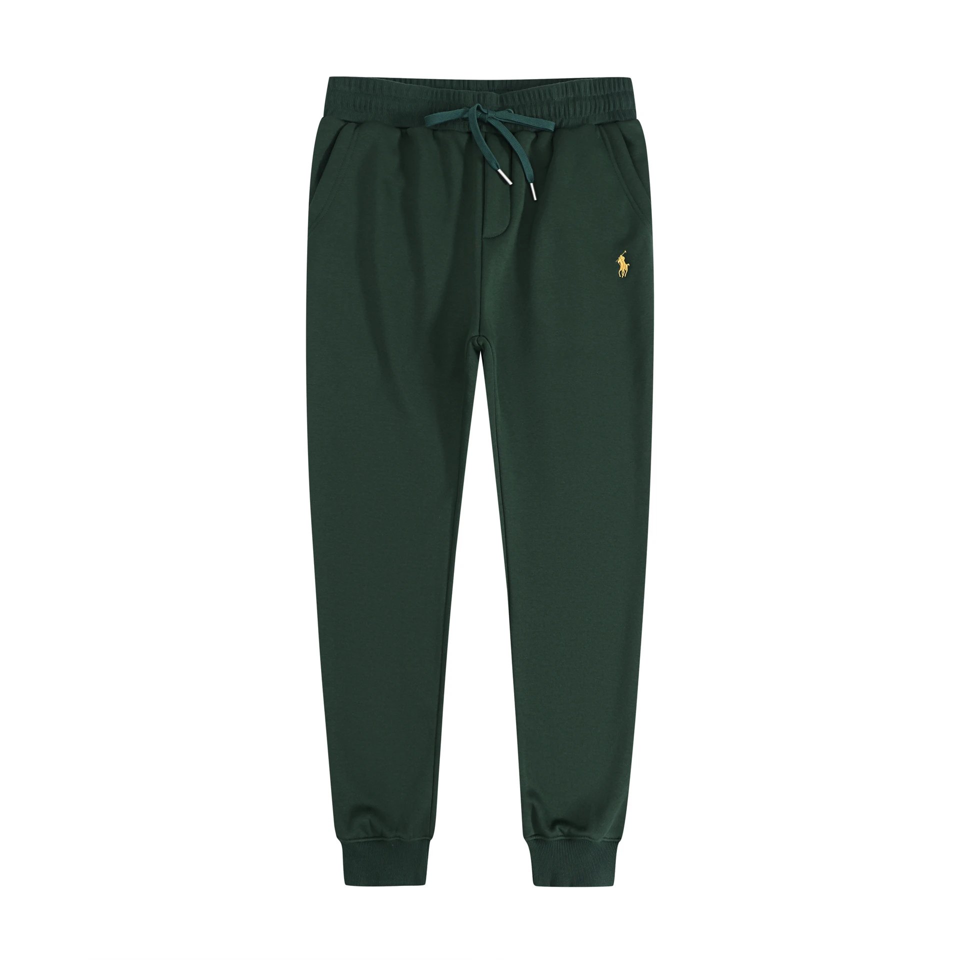 Pants dark green