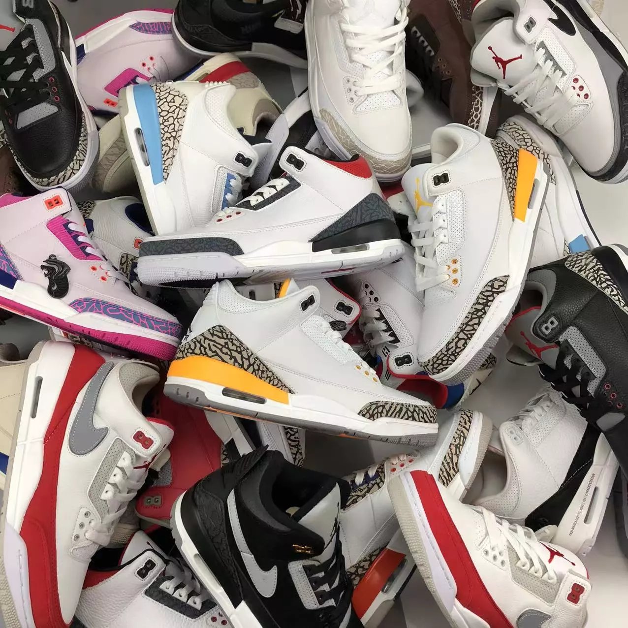 AJ3 Full Leather Basketball Shoe