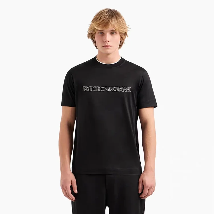 New Store Launch! 3135! 180g Lightweight Air Layer Fabric / Heavy Embroidery Short Sleeve T-Shirt