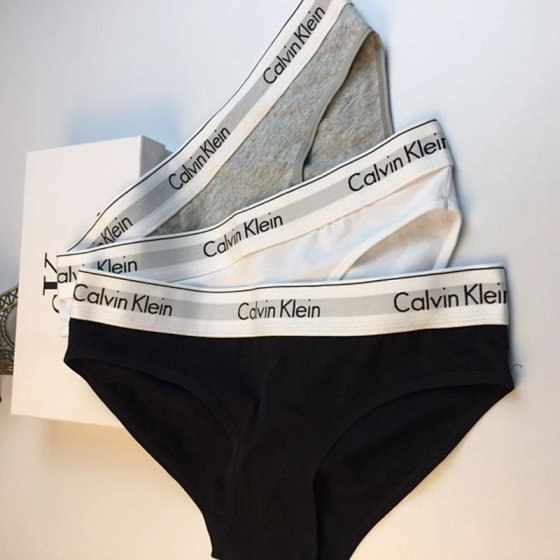 Calvin Klein Women's Low-Rise Hipster Panties, Solid Color, New Style, Bikini or Brief Cut