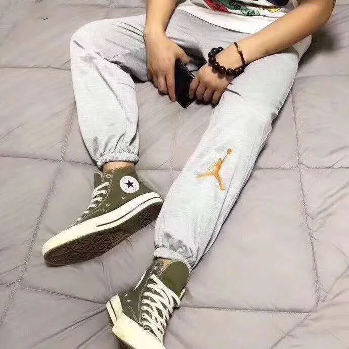 AJ Grey Couple Sweatpants