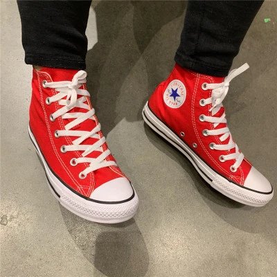 Converse Classic Red Canvas Shoes
