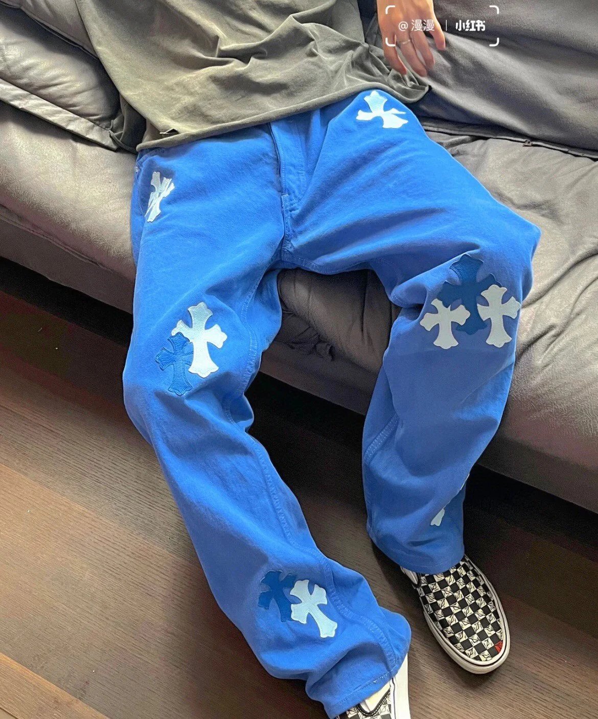 Chr*me Hearts pants - 132456