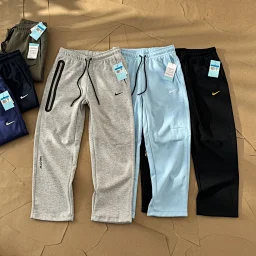 thumbnail for SKU: 4051018 NK x NOCTA Edition Sweatpants Tech Fleece Brand Logo Printed Athleisure Straight Leg Pants Product No. FD8461-063