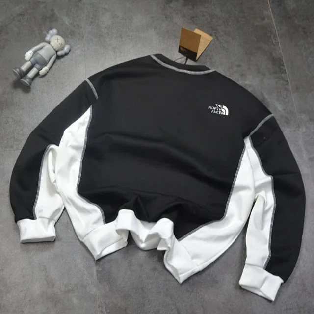 The North Face Hoodies & Sweatshirts 4092615TNF Contrast-Panel Raglan Crewneck Sweatshirt product detail image 6