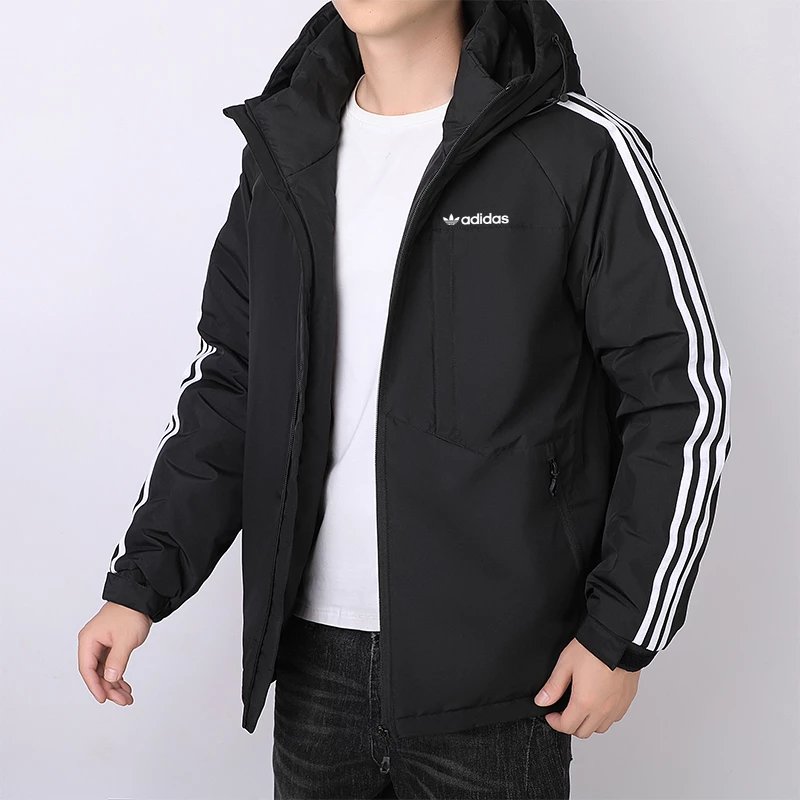 阿迪达斯棉衣男2023秋冬新款棉袄休闲保暖防风连帽棉服运动夹克外套 2333棉 S3XL 9
