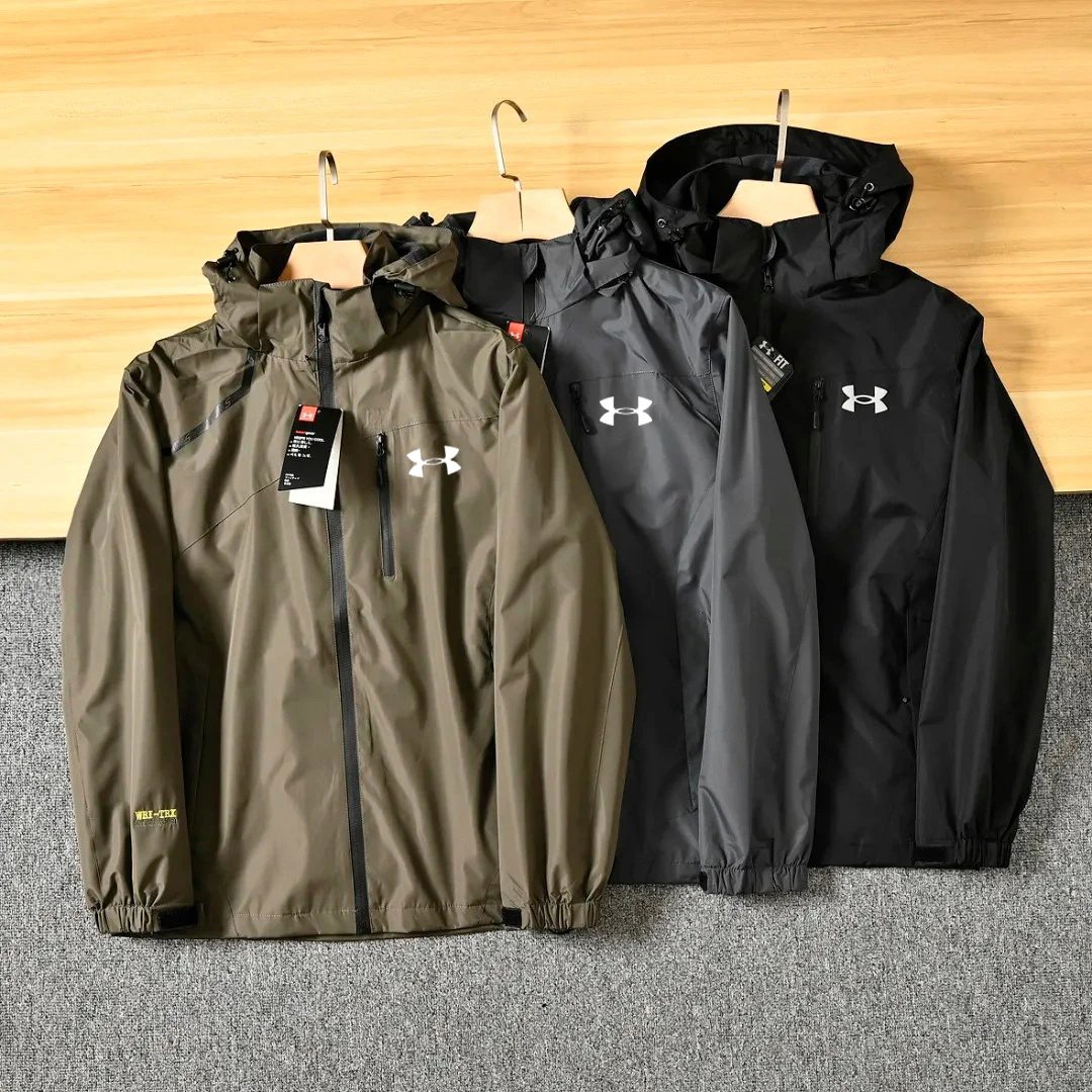 男女风衣外套2025春秋季新款连帽防风衣休闲运动夹克   8708  L5XL