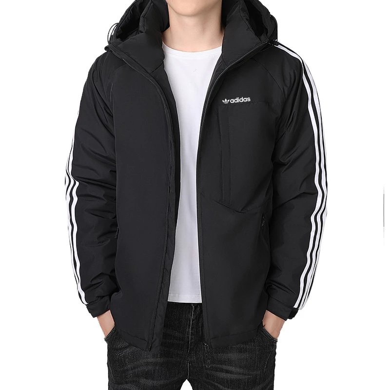 阿迪达斯棉衣男2023秋冬新款棉袄休闲保暖防风连帽棉服运动夹克外套 2333棉 S3XL 11