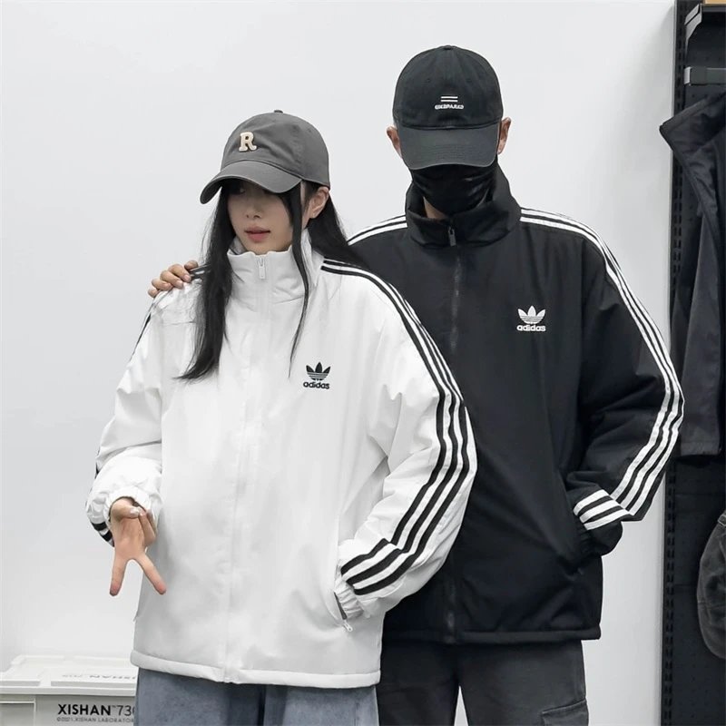 Adidas阿迪达斯2025秋冬男子运动保暖棉衣服连帽棉袄外套阿迪棉衣  3787  S2XL 1