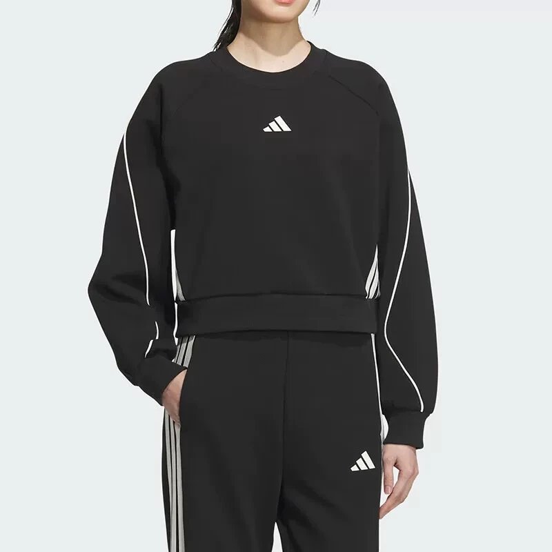 Adidas Men's Women's 2025 Fall Winter Couple Fleece Hoodie Set