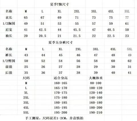2025夏季短袖运动套装跑步健身速干套装透气短袖T恤  5709 M5XL 9