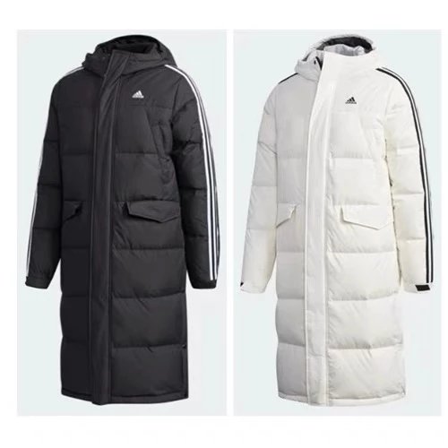 ADIDAS三叶草 3STR 秋冬新款黑白男女长款服服  7920棉 S3XL 4