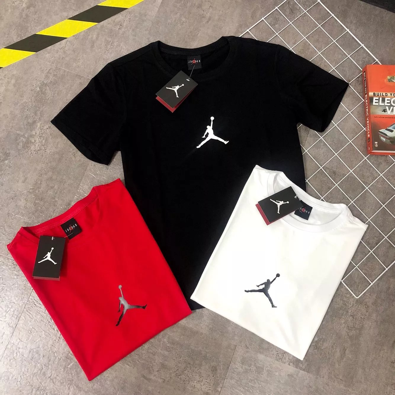 耐克短袖Air Jordan AJ 乔丹圆领男子篮球衣服体恤休闲运动短袖T恤7718 M4XL