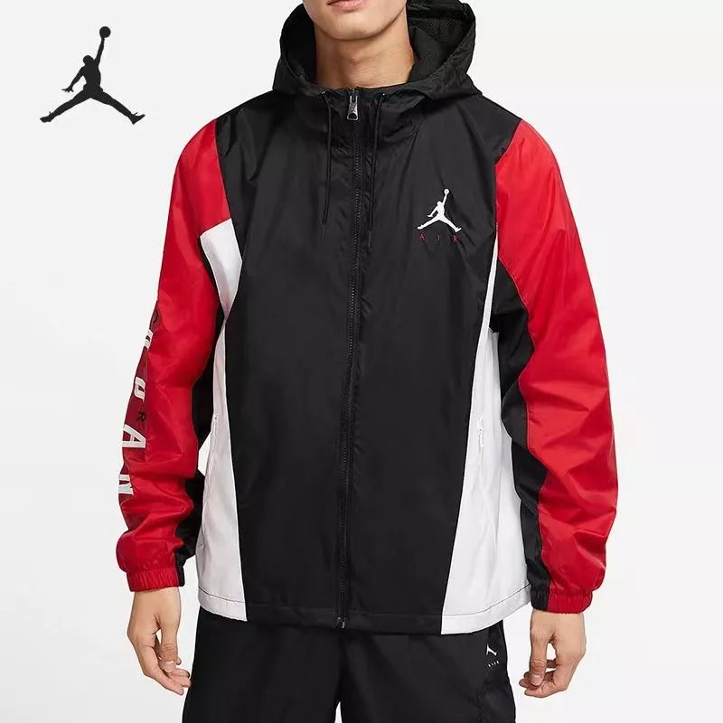 NIKE耐克Jordan乔丹夹克外套2023春季新款男女防风衣情侣运动休闲立领夹克  8642  S2XL  2