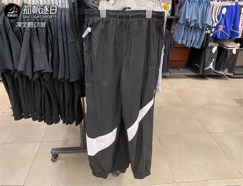 耐克男裤子2024夏季新款大勾运动裤速干小脚长裤九分裤  1362  S3XL 2