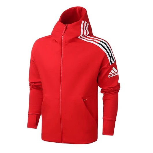 Adidas阿迪达斯男子春秋篮球训练服运动型格外套夹克衫青少年休闲连帽开衫 3983  L4XL 3