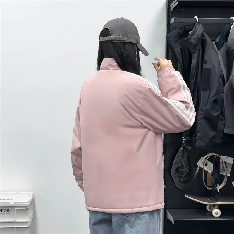 Adidas阿迪达斯2025秋冬男子运动保暖棉衣服连帽棉袄外套阿迪棉衣  3787  S2XL 9