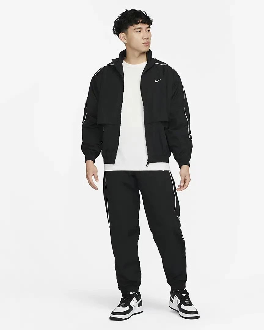 耐克男女风衣外套2023春秋季新款立领防风衣休闲运动夹克  8623  S2XL 7