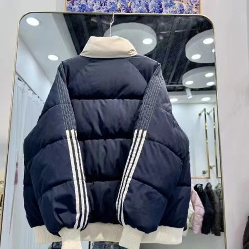 Adidas阿迪达斯2025秋冬男子运动保暖棉衣服连帽棉袄外套阿迪棉衣   7711   S3XL 6