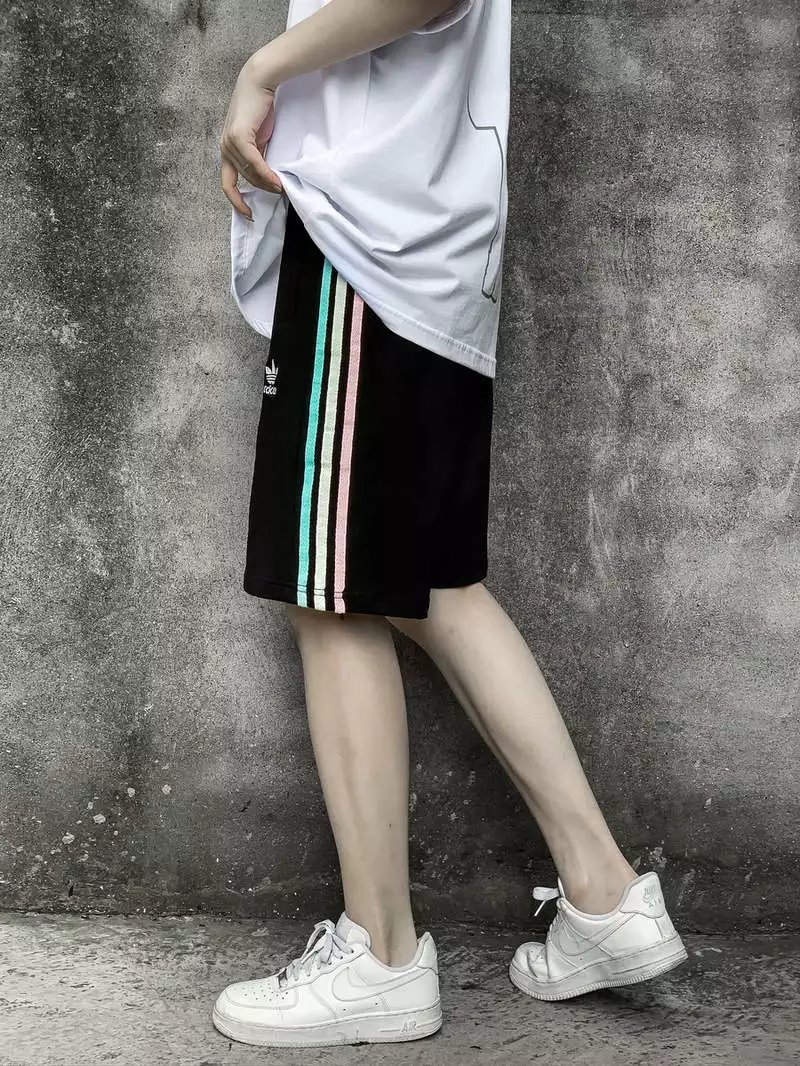阿迪达斯三叶草运动休闲短裤2022夏季新款男女休闲百搭夏季宽松裤子潮60258SY M2XL  7