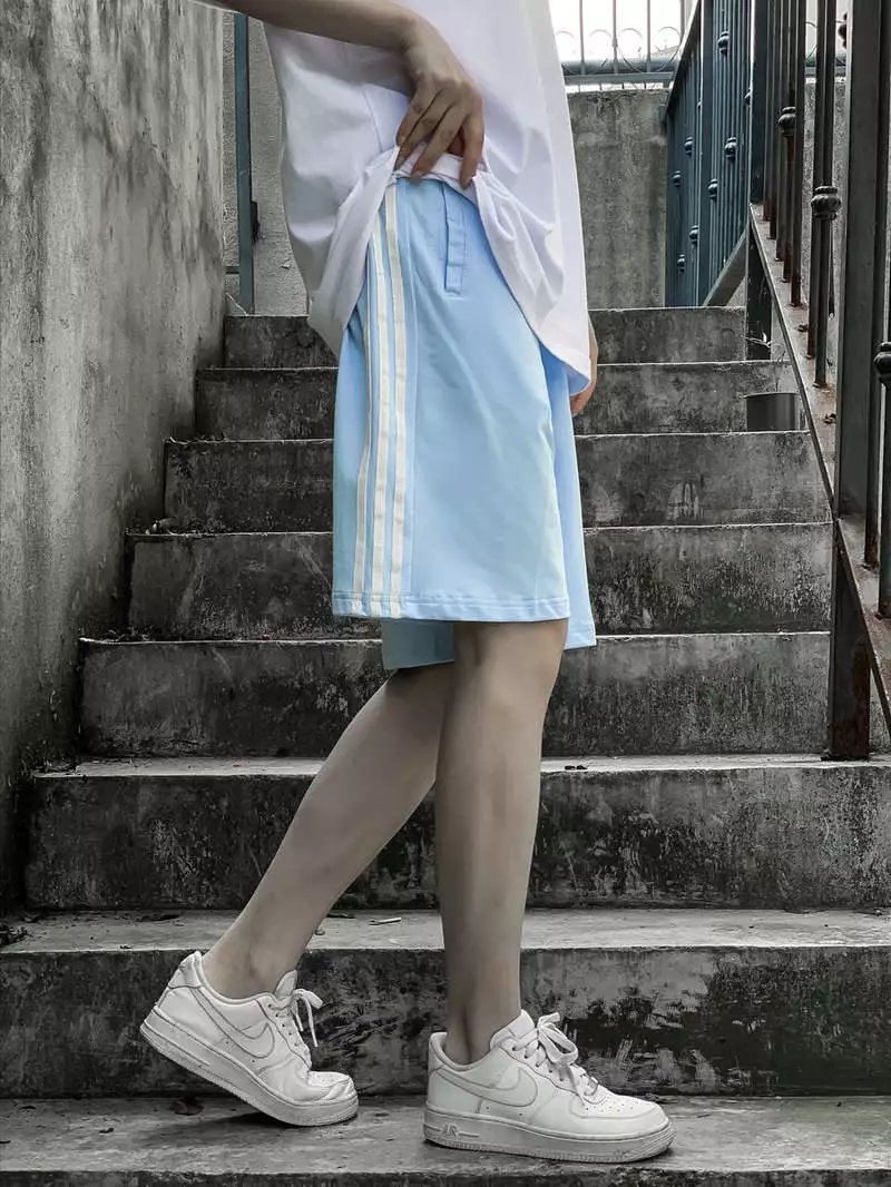 阿迪达斯三叶草运动休闲短裤2022夏季新款男女休闲百搭夏季宽松裤子潮60258SY M2XL  10