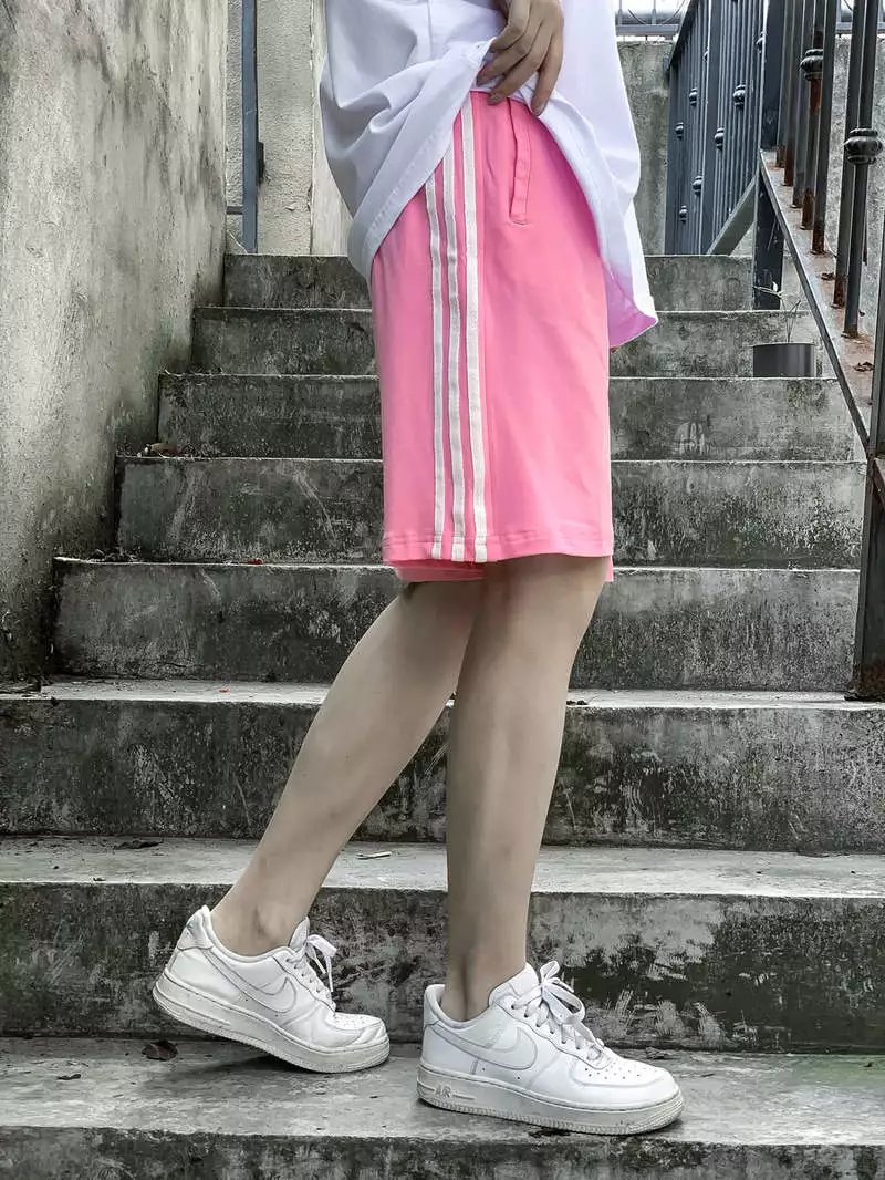 阿迪达斯三叶草运动休闲短裤2022夏季新款男女休闲百搭夏季宽松裤子潮60258SY M2XL  6