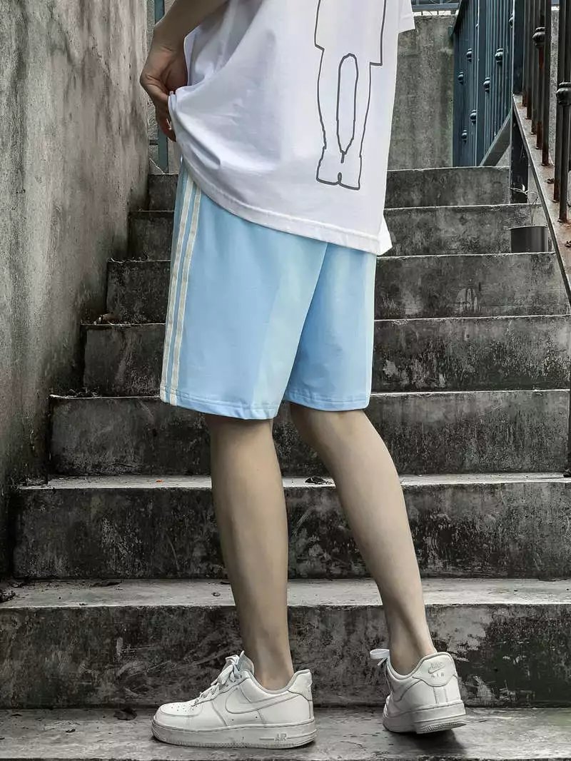 阿迪达斯三叶草运动休闲短裤2022夏季新款男女休闲百搭夏季宽松裤子潮60258SY M2XL  9