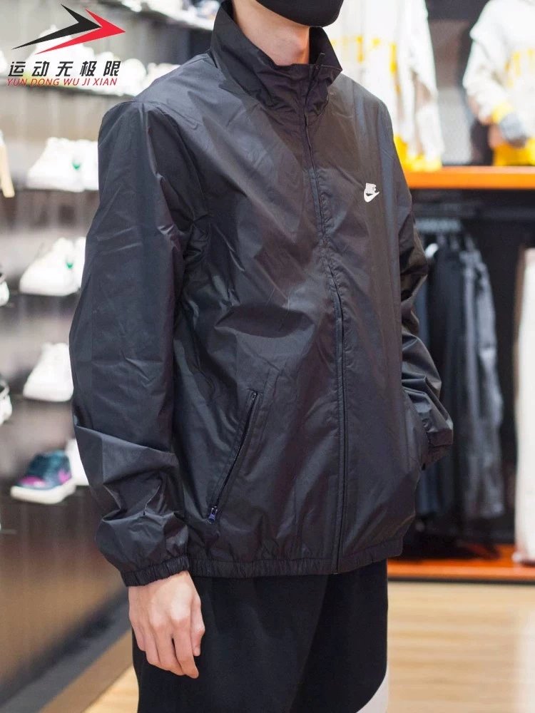耐克男女风衣外套2023春秋季新款立领防风衣休闲运动夹克CK0673 M2XL 8