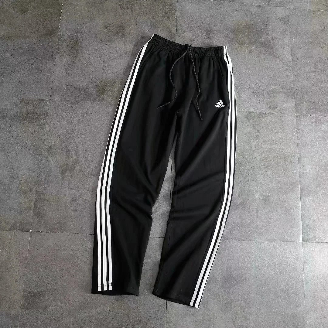 Adidas阿迪达斯长裤运动裤新款直筒收口运动小脚裤子7415 S3XL