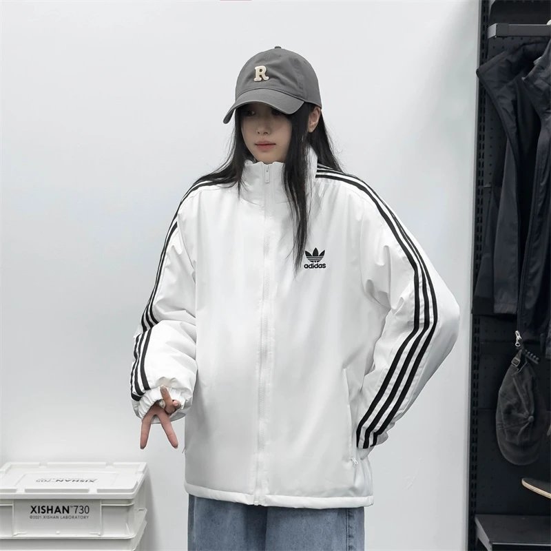 Adidas阿迪达斯2025秋冬男子运动保暖棉衣服连帽棉袄外套阿迪棉衣  3787  S2XL 10