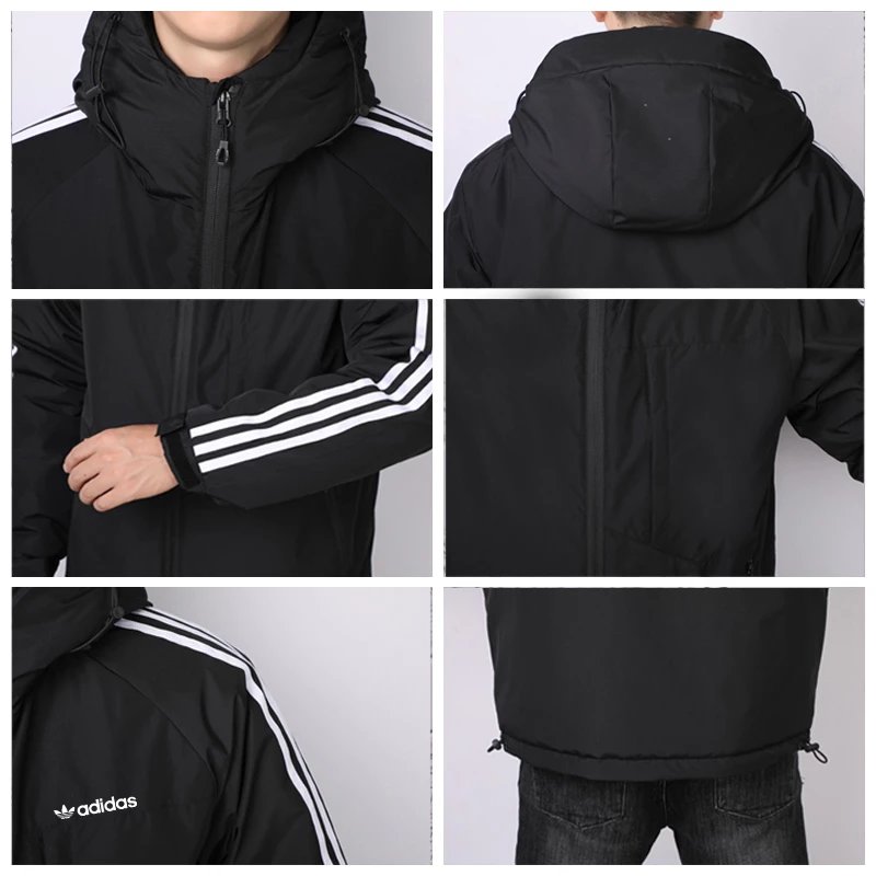 阿迪达斯棉衣男2023秋冬新款棉袄休闲保暖防风连帽棉服运动夹克外套 2333棉 S3XL 13