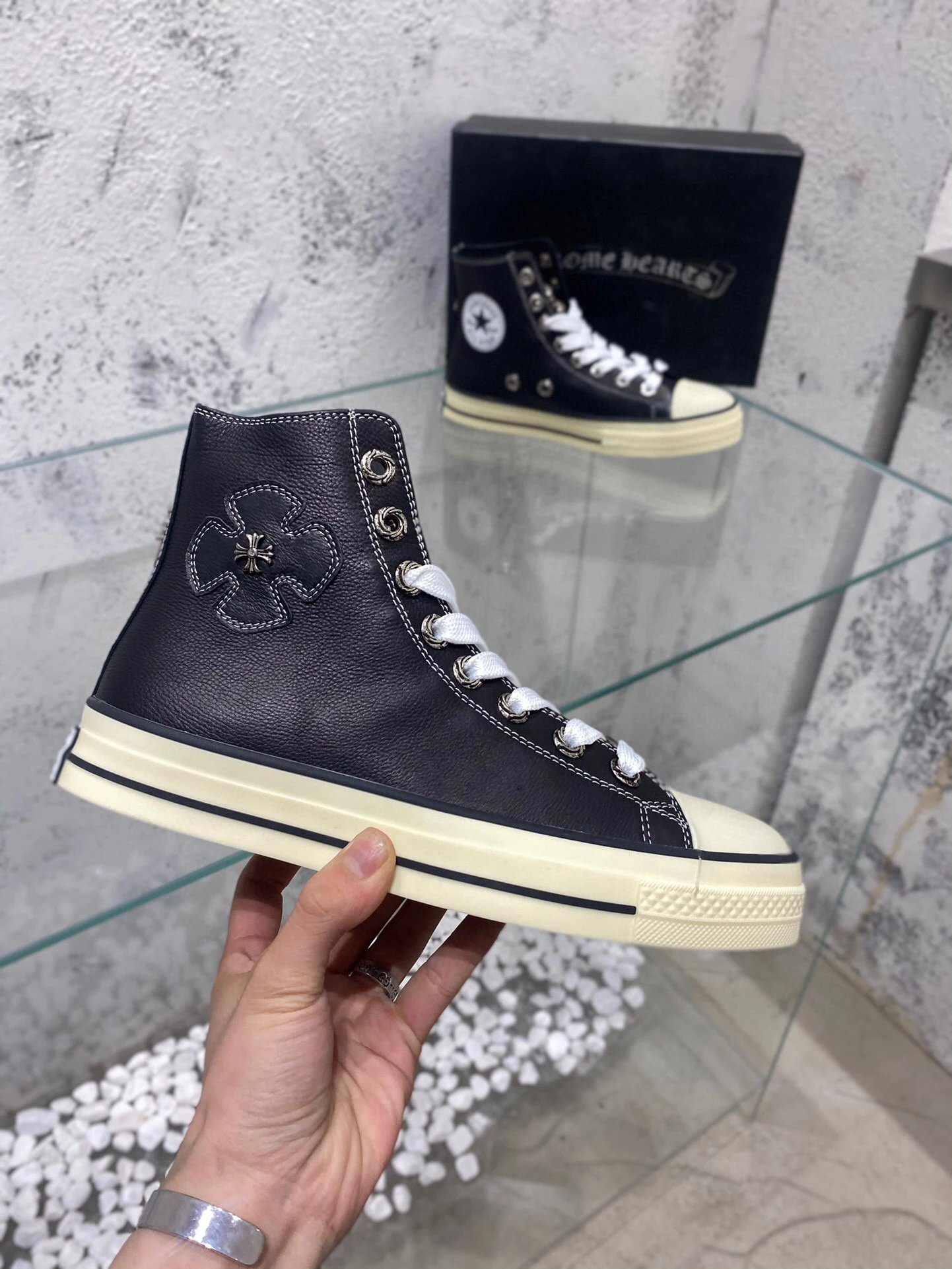 Chrome Hearts x Converse