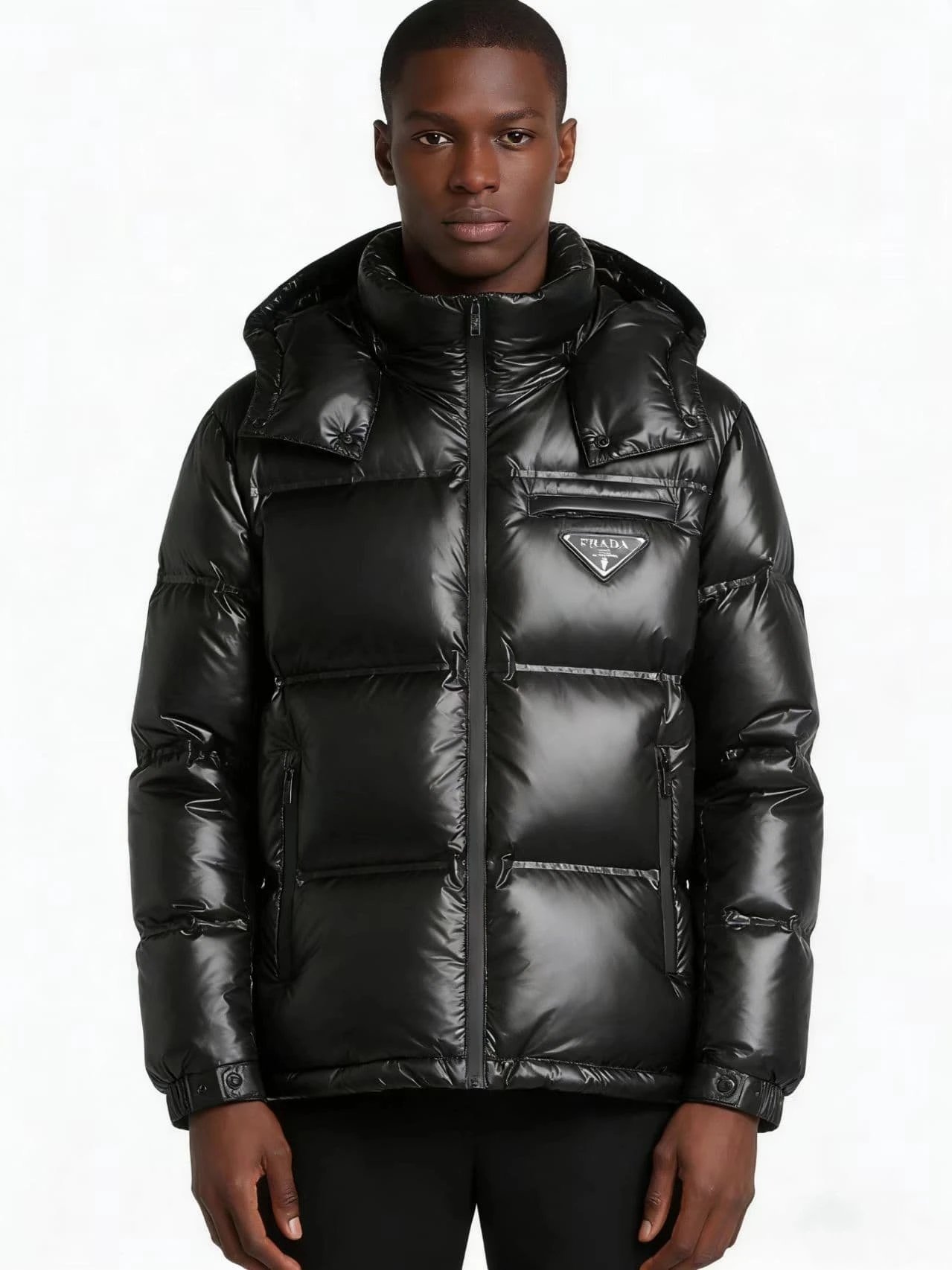 P-Brand Down Jacket Hooded