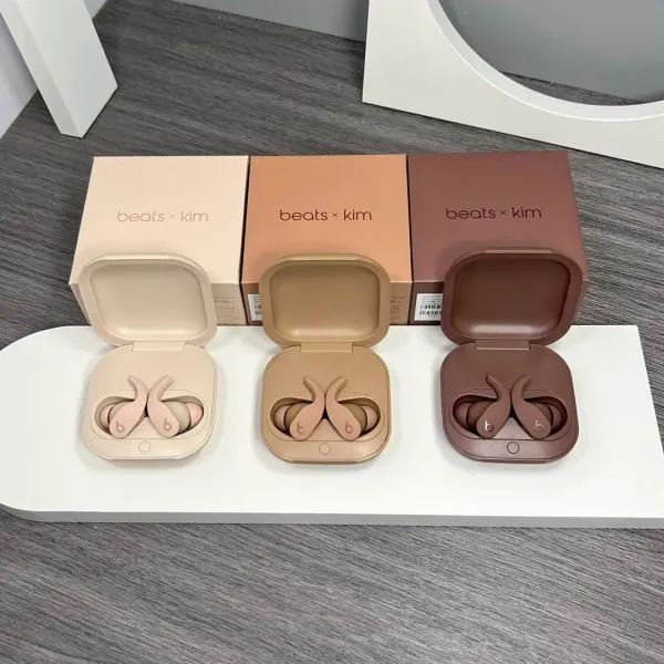 Beats x Kim Fit Pro Beige TWS Earbuds - 5