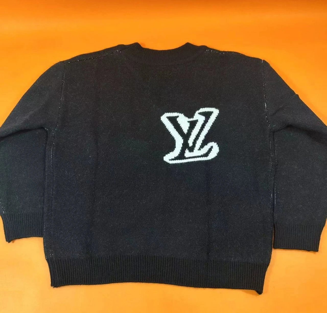 提花大logo套头毛衣023 12