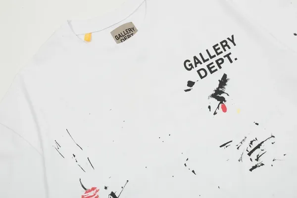 Gallery Dept. Paint Splatter Oversized T-Shirt White - 15