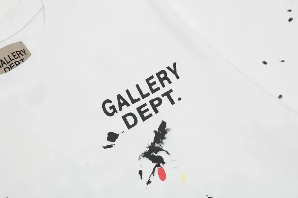 Gallery Dept. Paint Splatter Oversized T-Shirt White - 14
