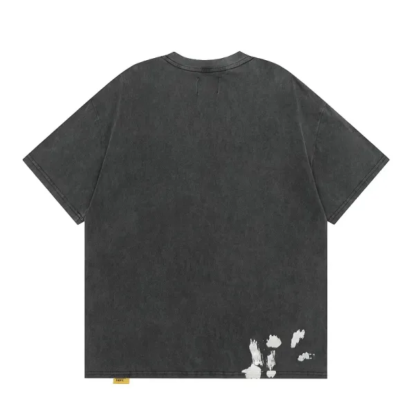 Gallery Dept Paint Splatter Washed Black T-Shirt - 12