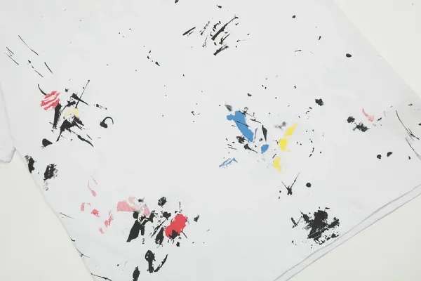 Gallery Dept. Paint Splatter Oversized T-Shirt White - 12