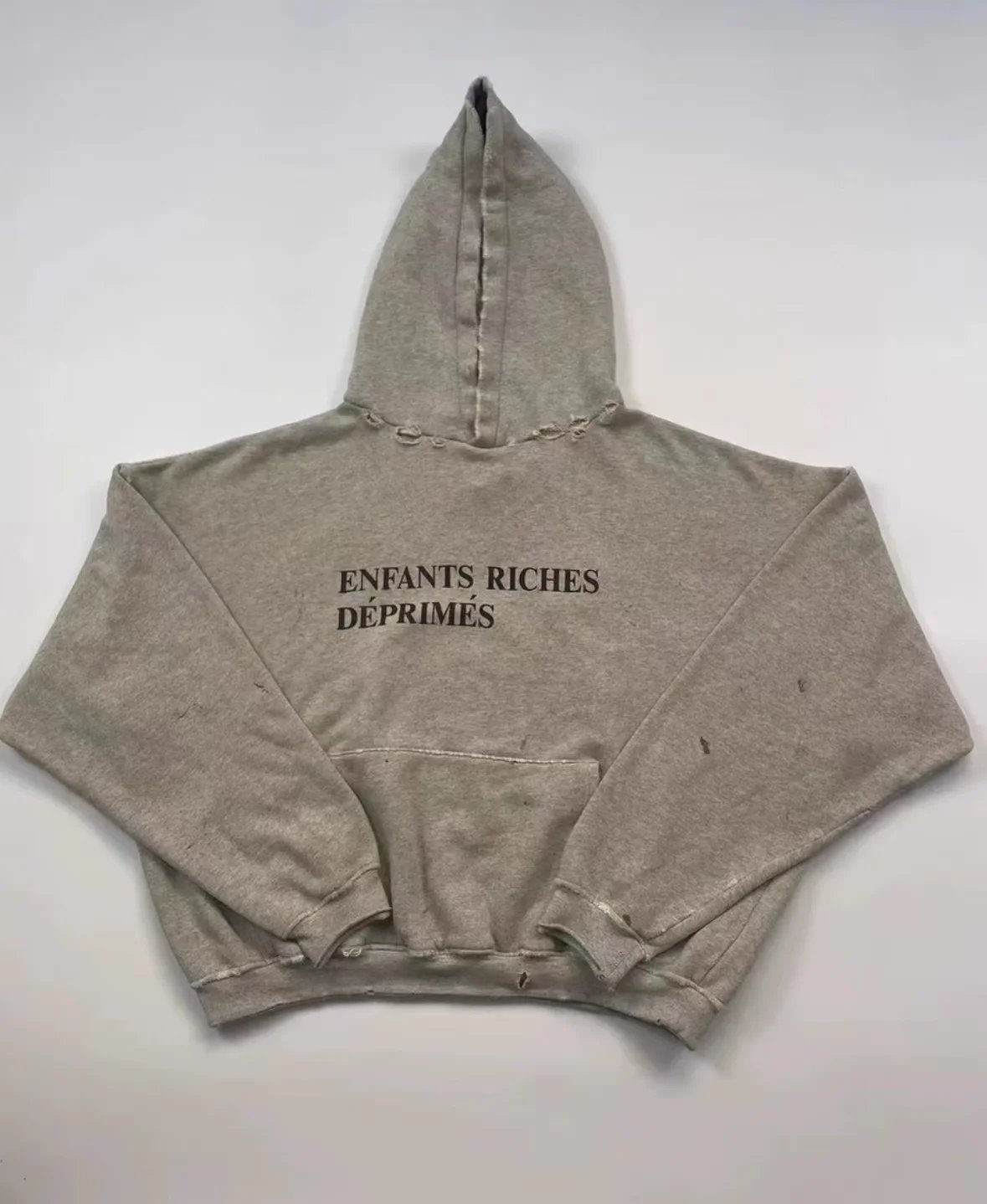 Washed Ink Splatter Hoodie