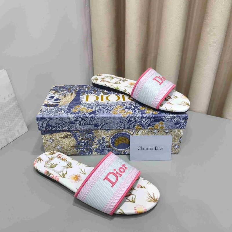 Dior Knit Slides - Style 3