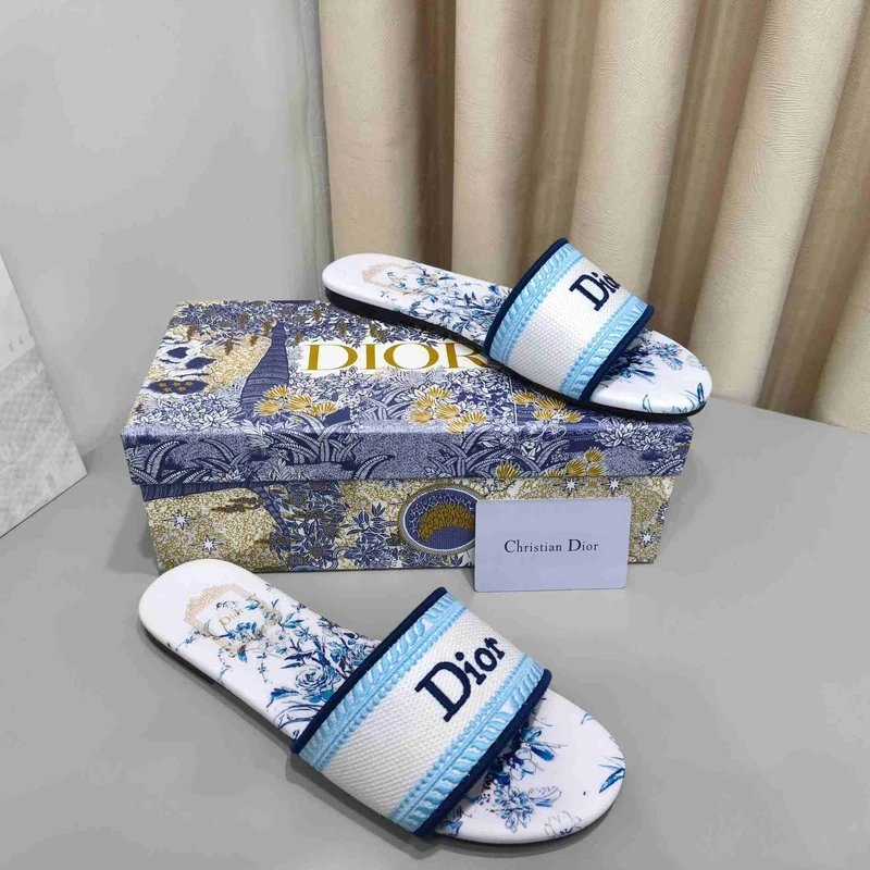 Dior Knit Slides - Style 5