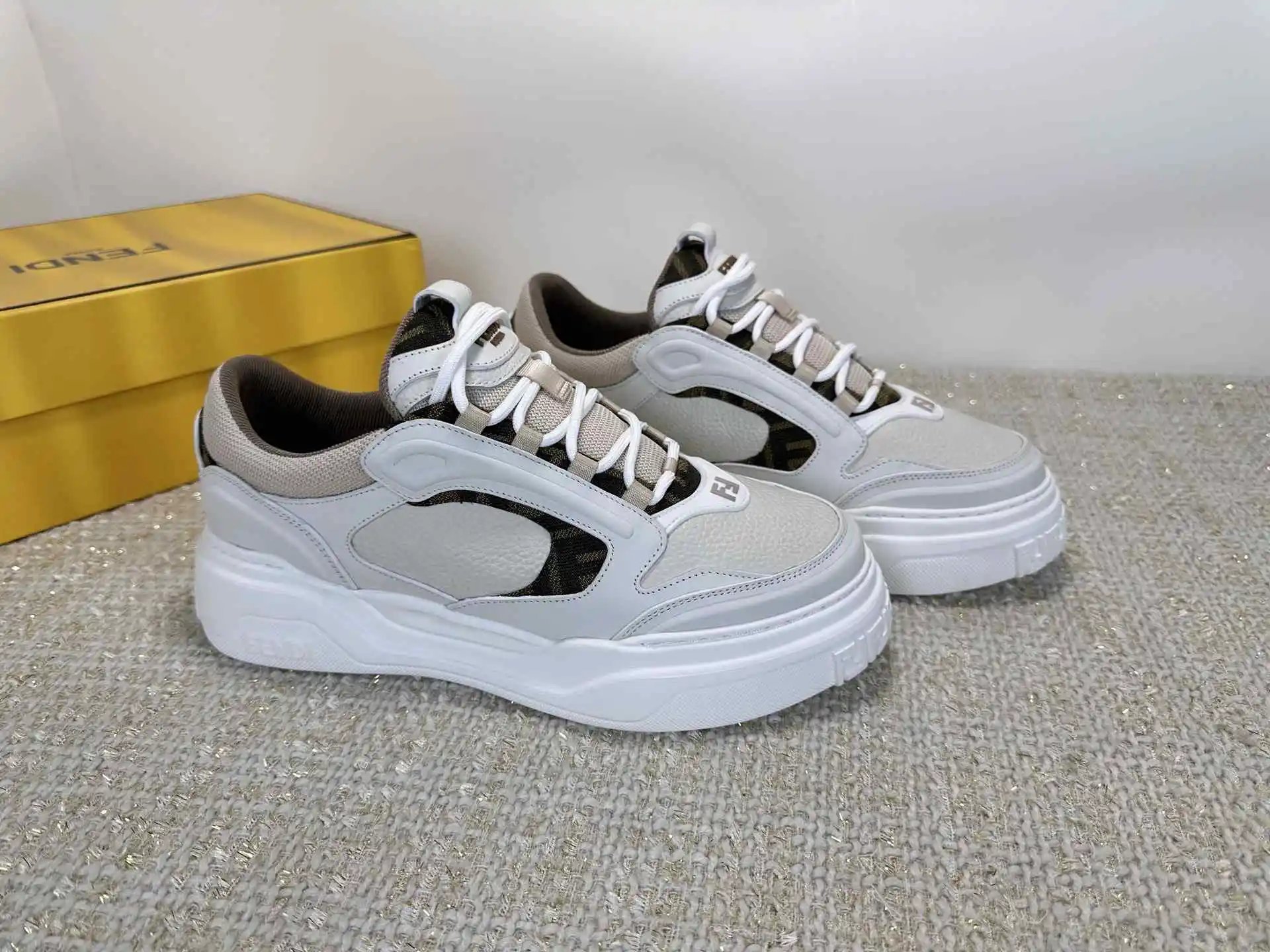 Fendi Match Sneakers - Style 2