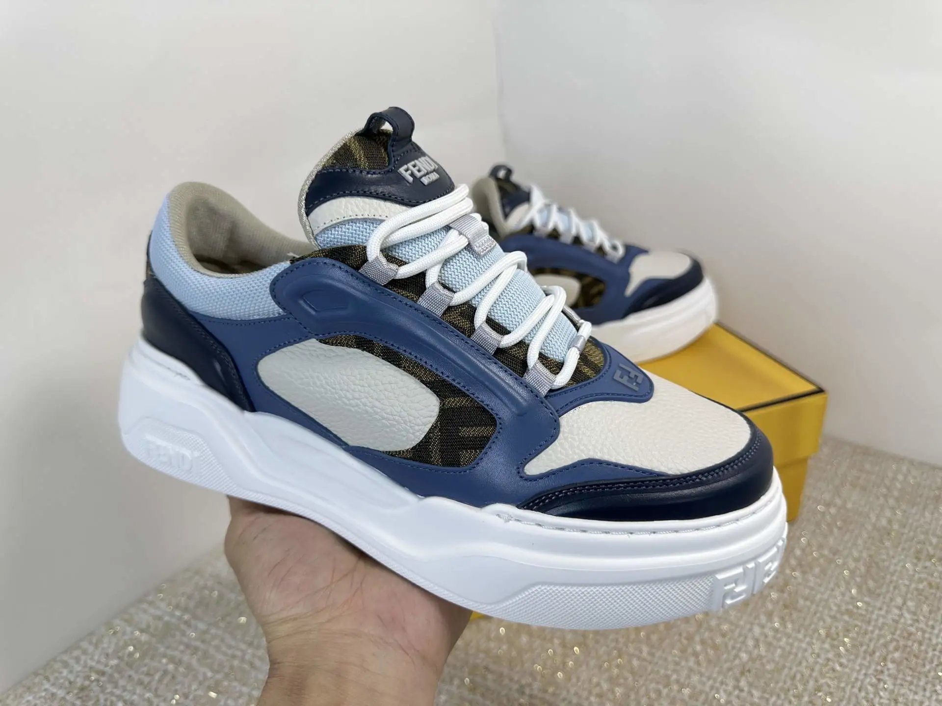 Fendi Match Sneakers - Style 1