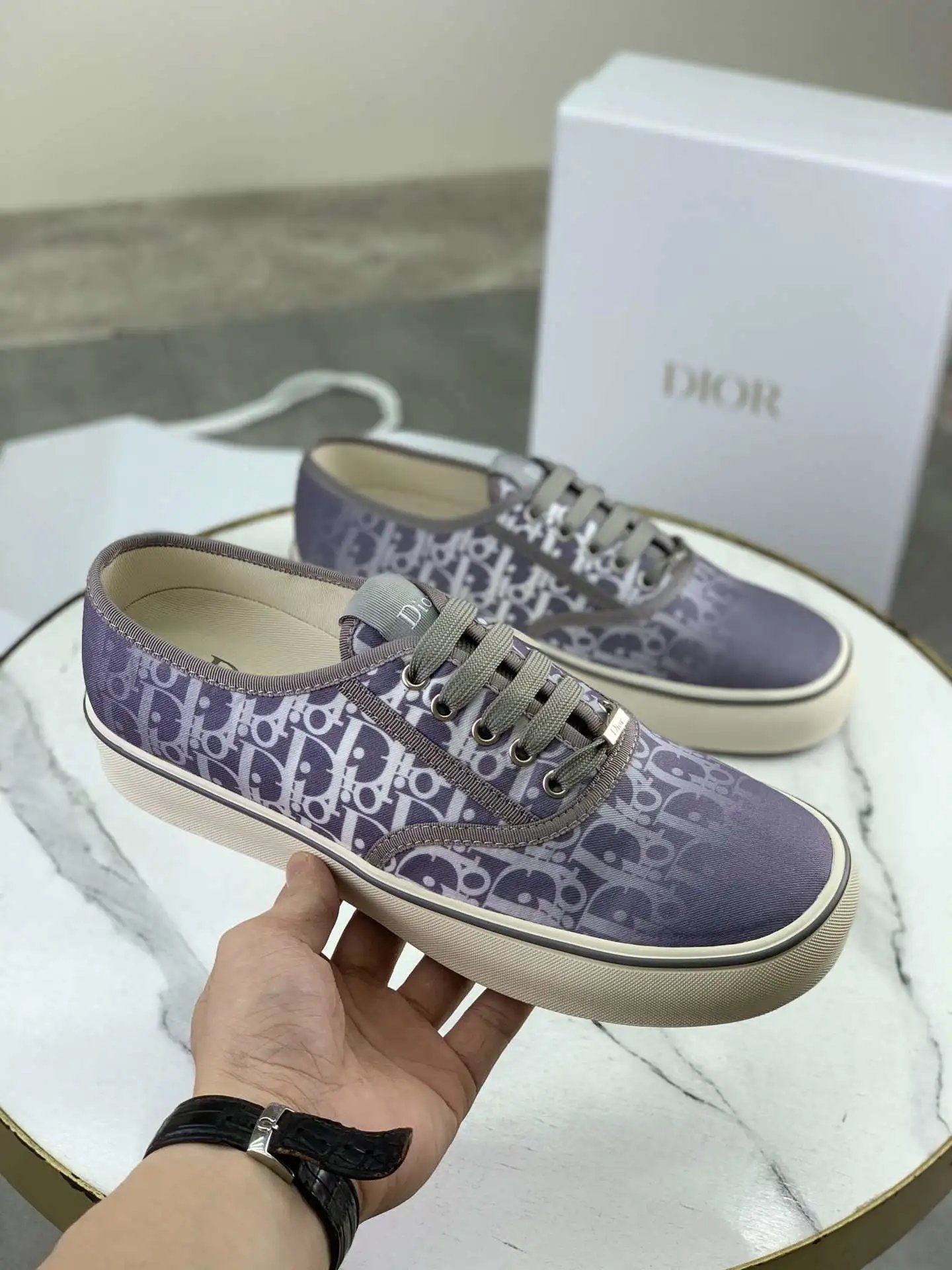 Dior Chrono Sneakers Black - Style 2